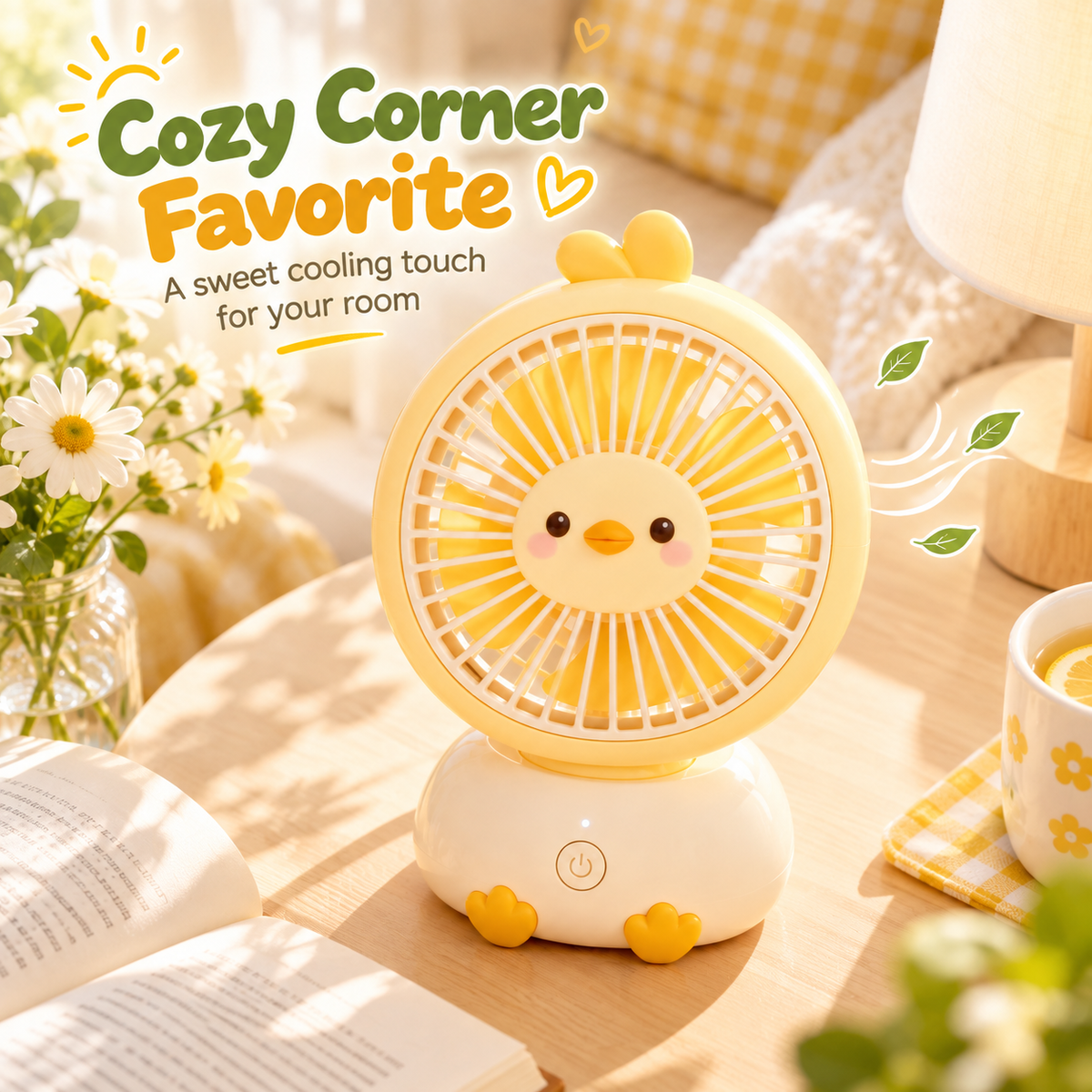 NODDEIM 🌬️ Portable Mini Electric Fan | Adjustable Wind Speeds | Quiet & Powerful Airflow | USB Rechargeable | Compact & Lightweight | Ideal for Home, Office & Travel.